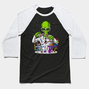 Alien Chemistry Science Baseball T-Shirt